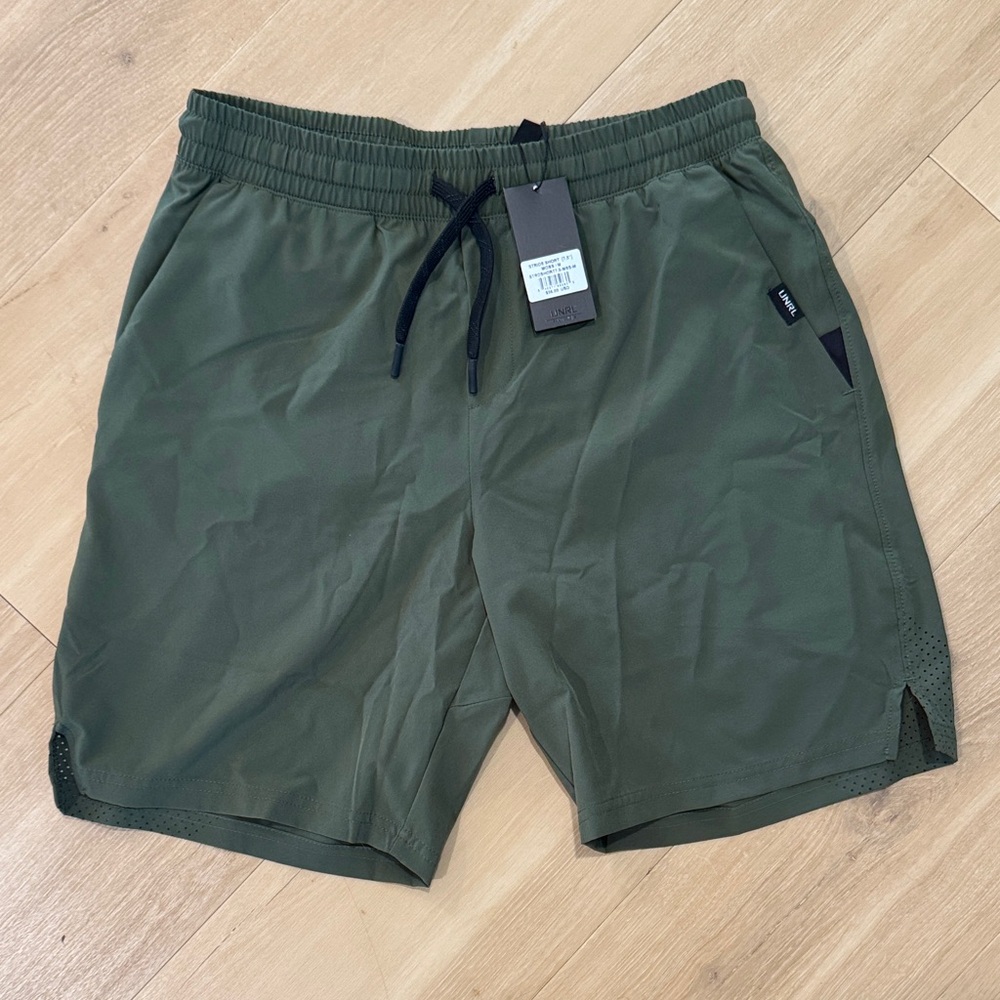 Men's Athletic Shorts in Olive by [Brand]
